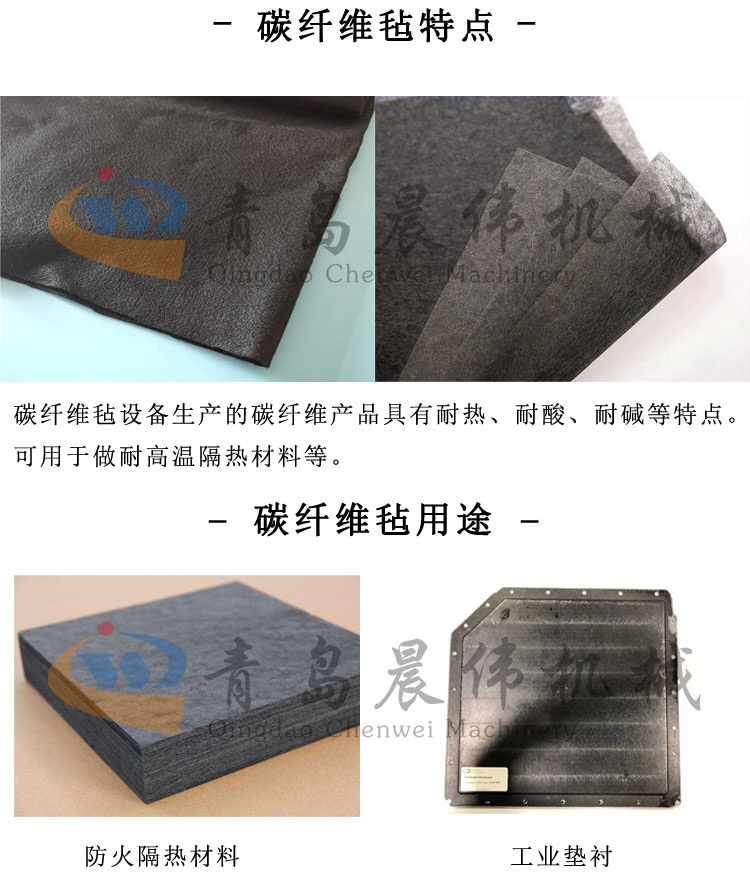 碳纖維氈生產(chǎn)線 碳纖維氈生產(chǎn)線