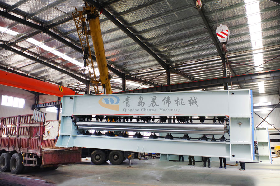 無(wú)紡布設(shè)備 土工布設(shè)備生產(chǎn)線發(fā)貨